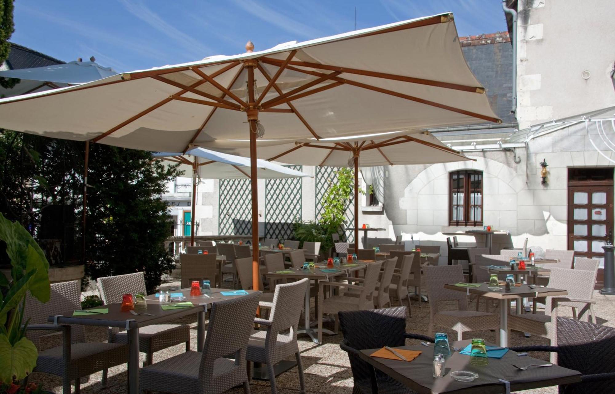 Logis Hotels Restaurant Le Relais Chenonceaux Bagian luar foto
