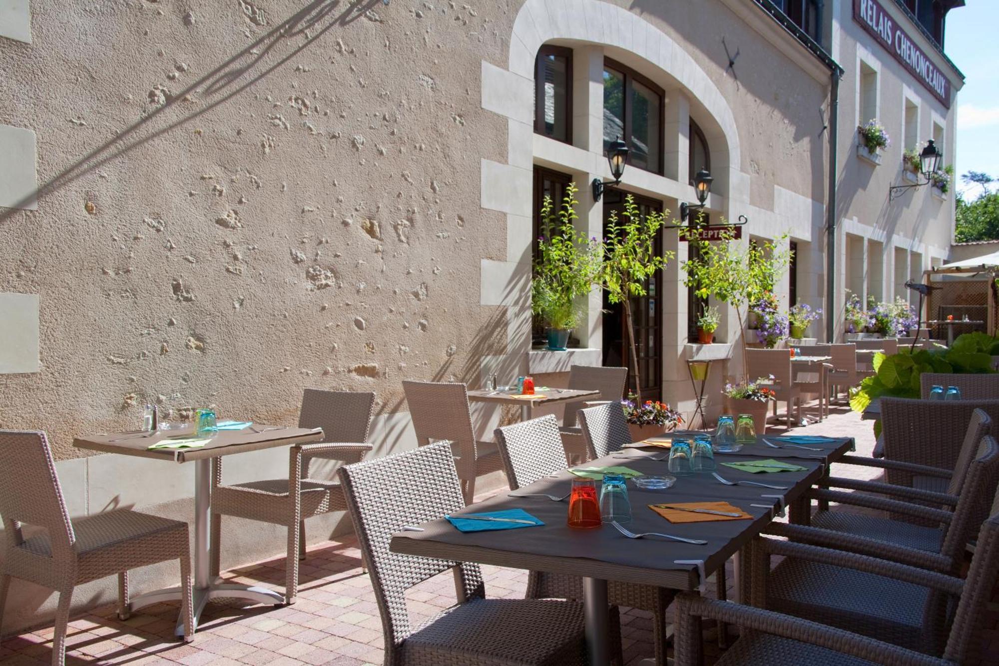 Logis Hotels Restaurant Le Relais Chenonceaux Bagian luar foto