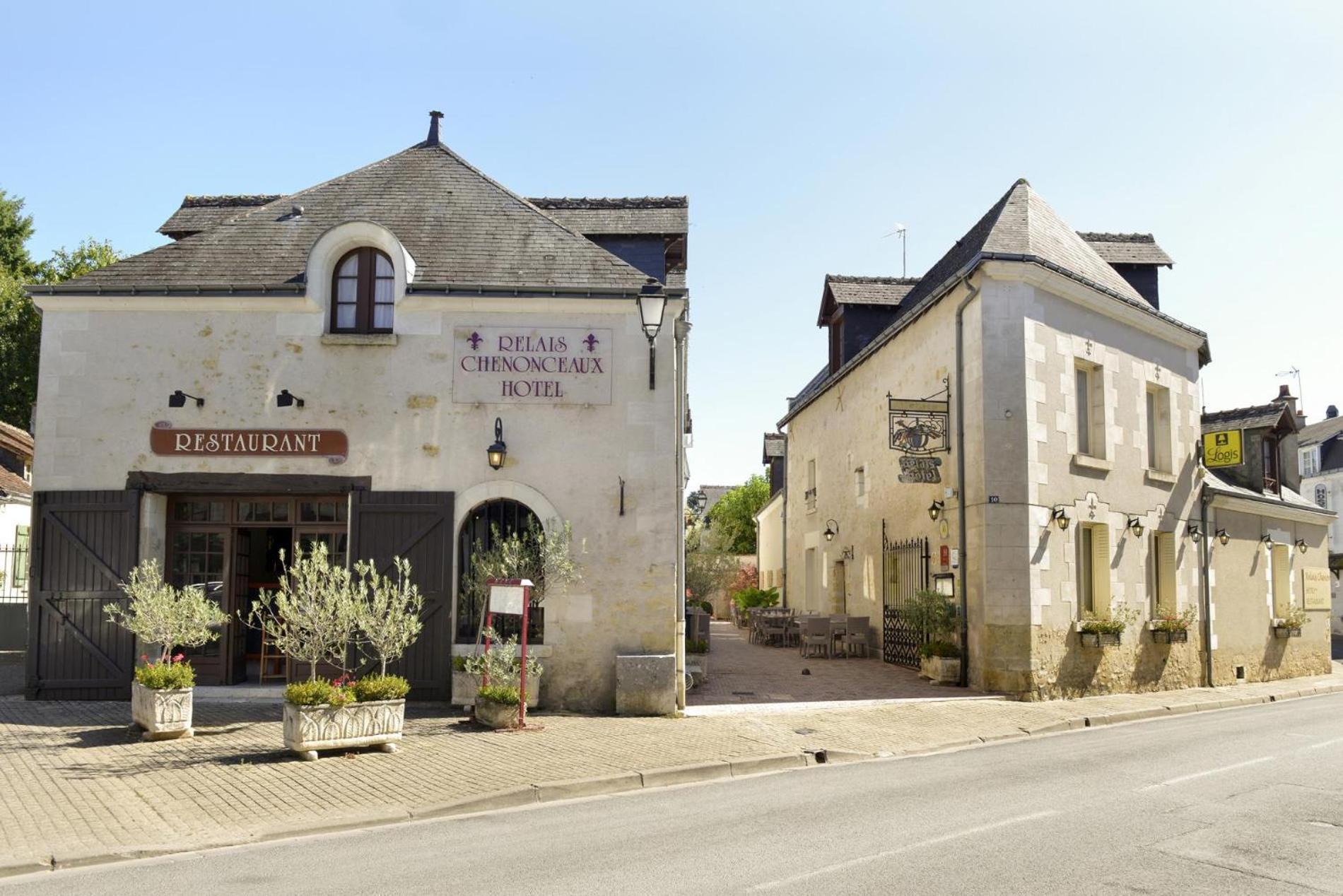 Logis Hotels Restaurant Le Relais Chenonceaux Bagian luar foto