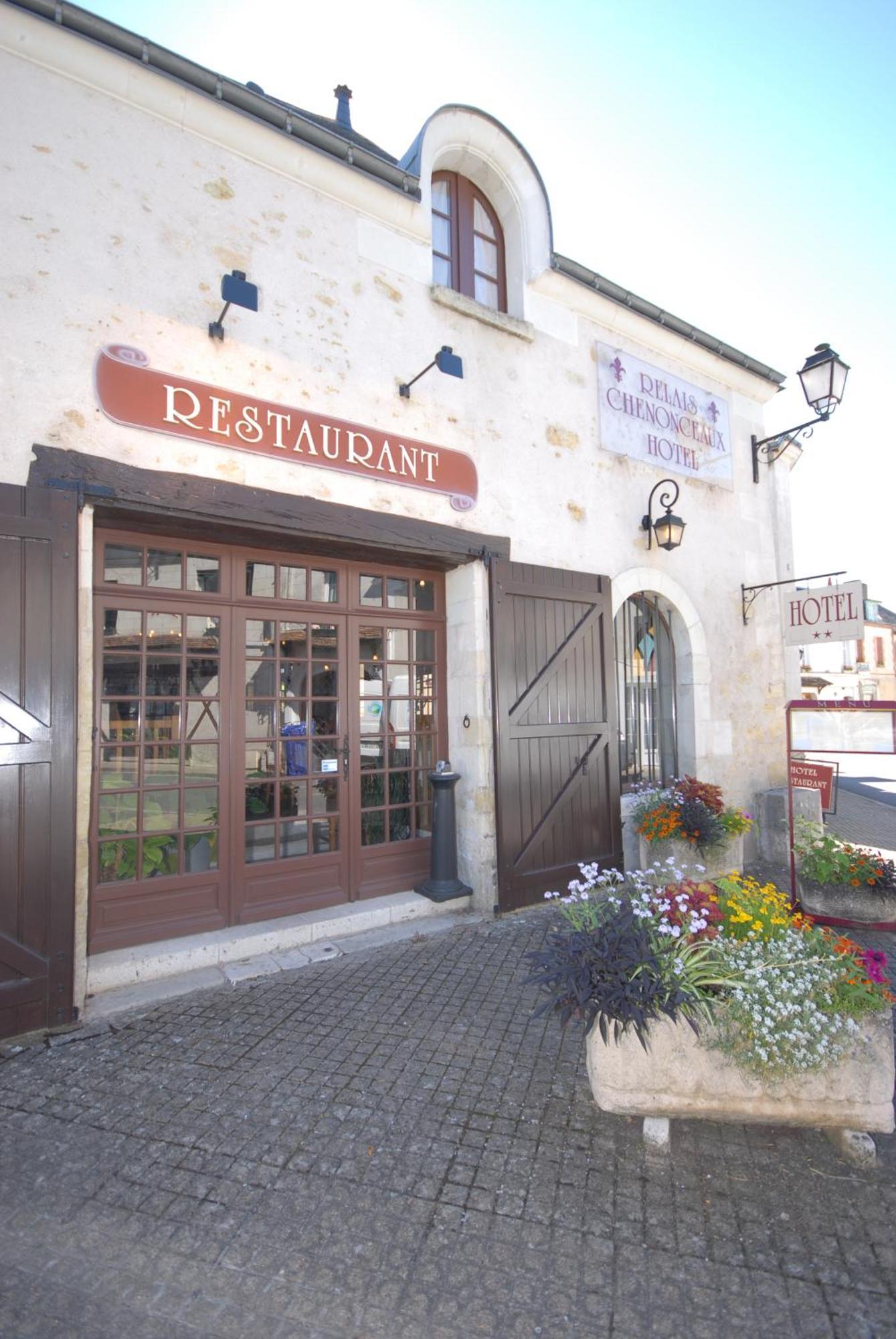 Logis Hotels Restaurant Le Relais Chenonceaux Bagian luar foto