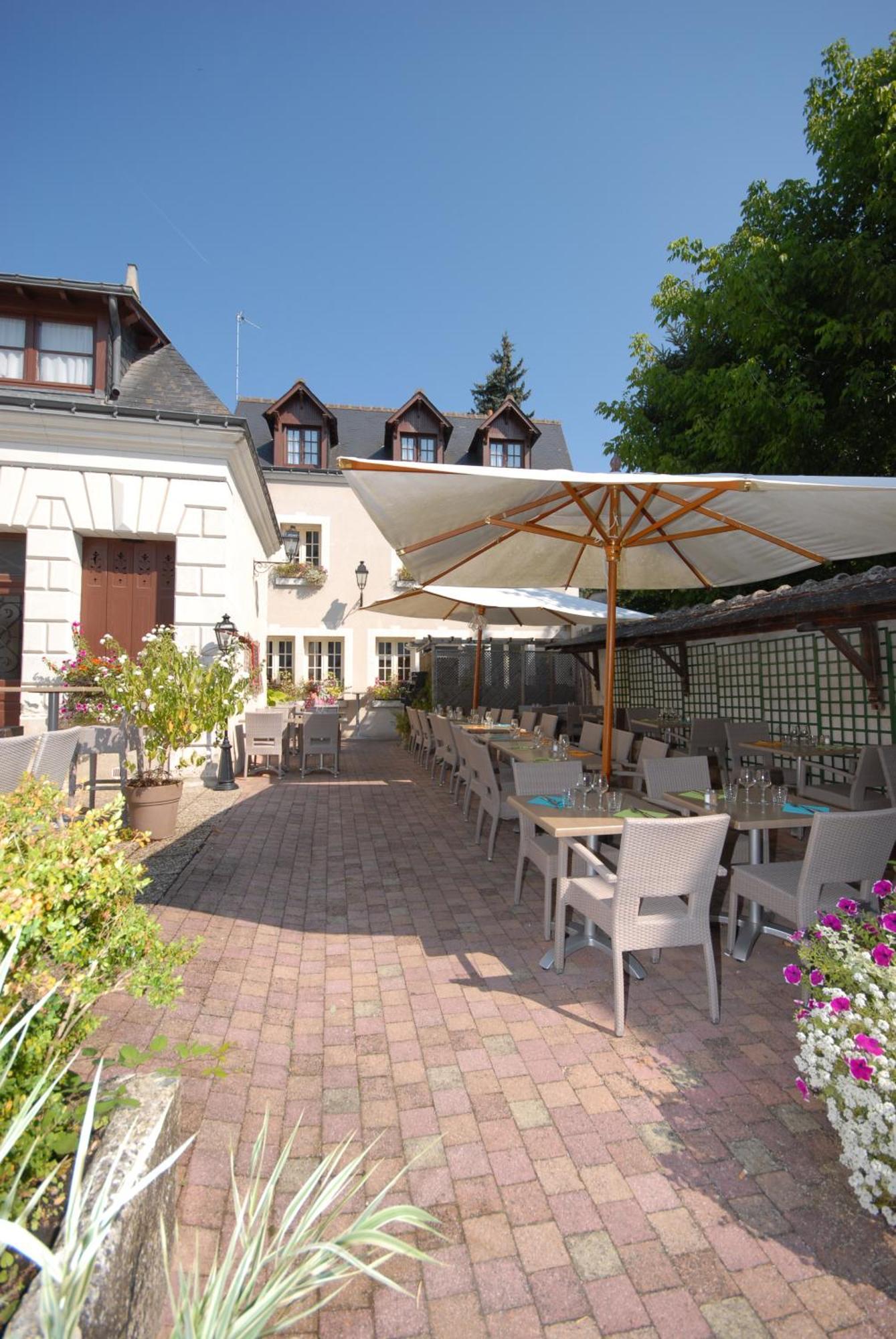Logis Hotels Restaurant Le Relais Chenonceaux Bagian luar foto