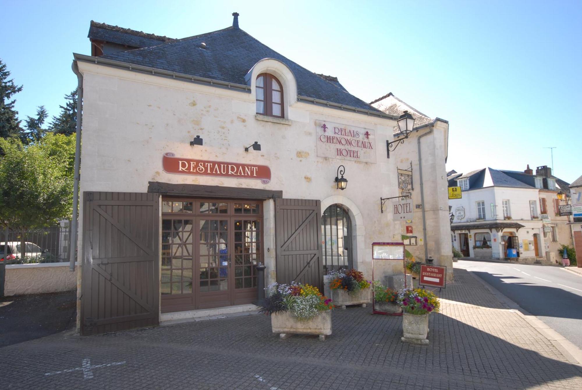 Logis Hotels Restaurant Le Relais Chenonceaux Bagian luar foto