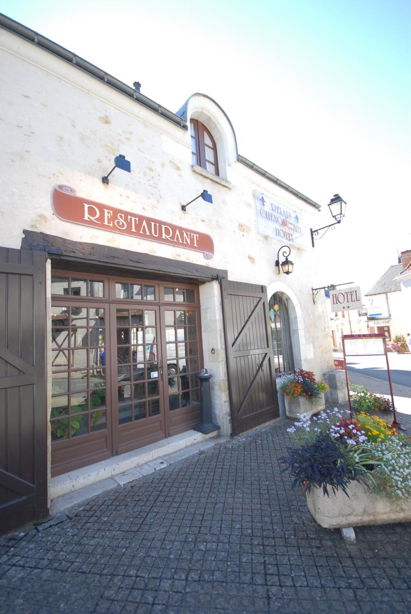 Logis Hotels Restaurant Le Relais Chenonceaux Bagian luar foto