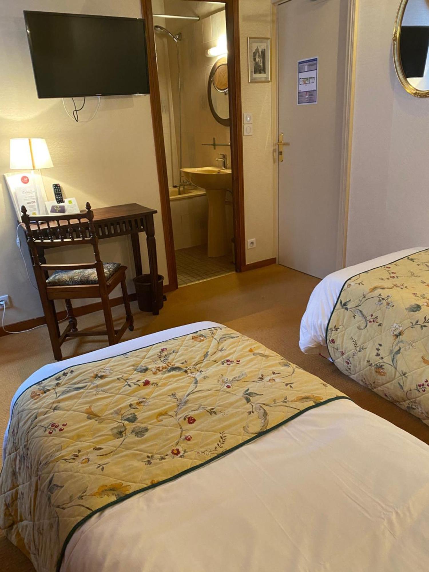 Logis Hotels Restaurant Le Relais Chenonceaux Bagian luar foto