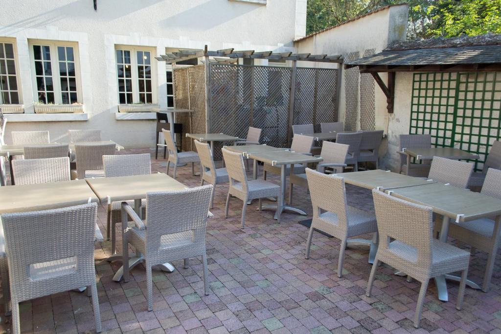 Logis Hotels Restaurant Le Relais Chenonceaux Bagian luar foto